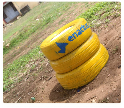 Image of Yellow Tyres